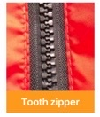Tooth Zipper